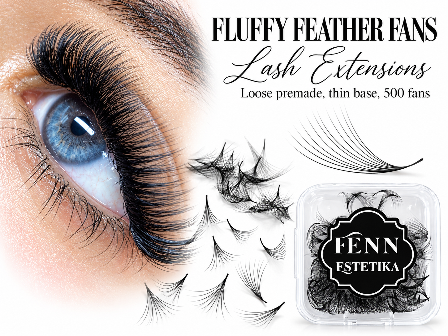 FLUFFY FEATHER WEIGHT FANS 3D, 4D, 5D, 7D